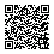 QR-код для номера телефона +12176861817