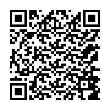 QR-koodi puhelinnumerolle +12176886965