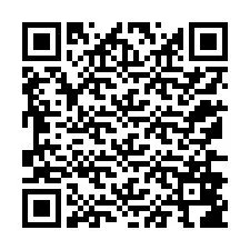 QR Code สำหรับหมายเลขโทรศัพท์ +12176886968