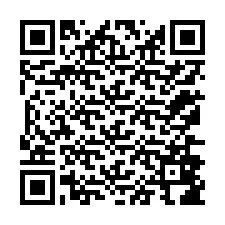 QR-koodi puhelinnumerolle +12176886969