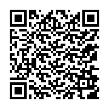 Codice QR per il numero di telefono +12176906256