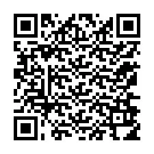 Codice QR per il numero di telefono +12176914266