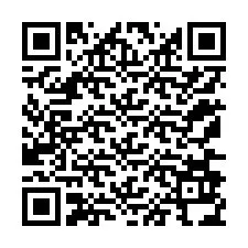 Codice QR per il numero di telefono +12176934320