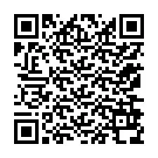 Kode QR untuk nomor Telepon +12176938496