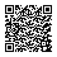 QR kód a telefonszámhoz +12176942178