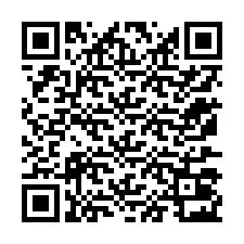 Código QR para número de telefone +12177023046