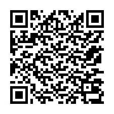Codice QR per il numero di telefono +12177037187