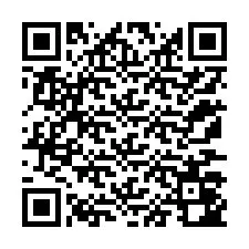 QR-код для номера телефона +12177042580