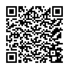 Kode QR untuk nomor Telepon +12177042591