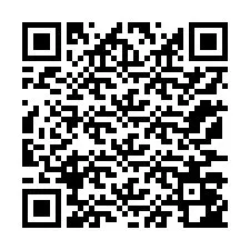 QR-koodi puhelinnumerolle +12177042595