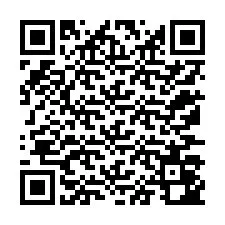 QR kód a telefonszámhoz +12177042598