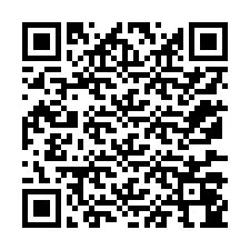 Código QR para número de telefone +12177044109