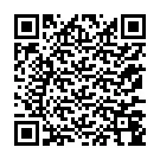 QR код за телефонен номер +12177044112