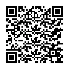 QR-koodi puhelinnumerolle +12177044113