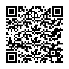 QR код за телефонен номер +12177044117