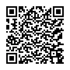 QR kód a telefonszámhoz +12177044120