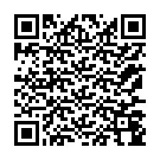 QR код за телефонен номер +12177044121