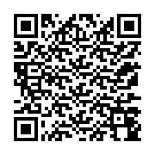 QR Code สำหรับหมายเลขโทรศัพท์ +12177044444