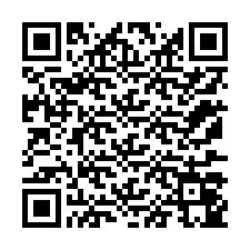 Kode QR untuk nomor Telepon +12177045411