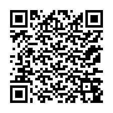 Código QR para número de telefone +12177045415