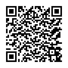 Código QR para número de telefone +12177045421