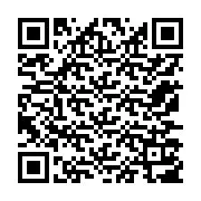 QR kód a telefonszámhoz +12177107297