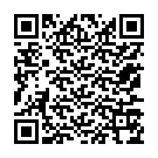 Código QR para número de telefone +12177174827