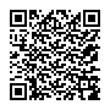 QR код за телефонен номер +12177186413