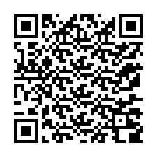 QR kód a telefonszámhoz +12177208102