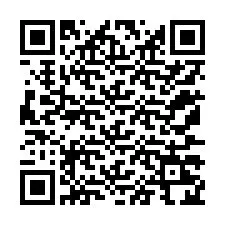 QR-koodi puhelinnumerolle +12177224430