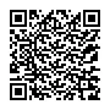 QR-koodi puhelinnumerolle +12177226200