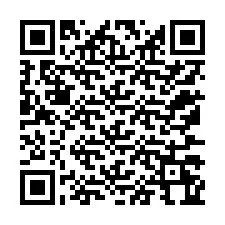 Código QR para número de telefone +12177264028