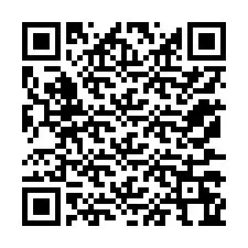 Codice QR per il numero di telefono +12177264033