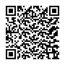 QR-koodi puhelinnumerolle +12177264035