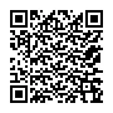 QR-код для номера телефона +12177264037