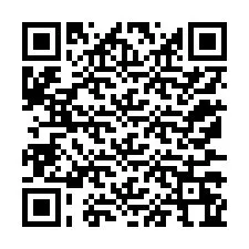 QR Code สำหรับหมายเลขโทรศัพท์ +12177264038