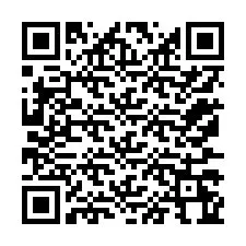 Kode QR untuk nomor Telepon +12177264039