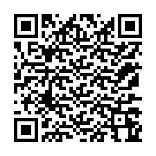 QR Code สำหรับหมายเลขโทรศัพท์ +12177264041