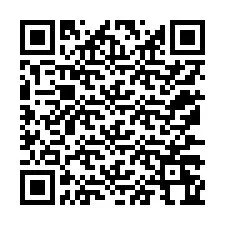 Código QR para número de teléfono +12177264968