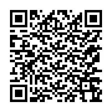 QR код за телефонен номер +12177264972