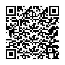 Código QR para número de telefone +12177264977