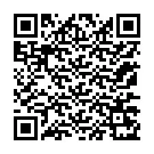 Código QR para número de teléfono +12177271545