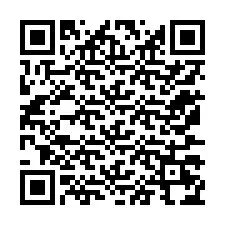 QR-koodi puhelinnumerolle +12177274036