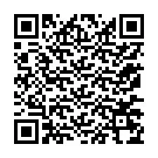 QR-koodi puhelinnumerolle +12177274716