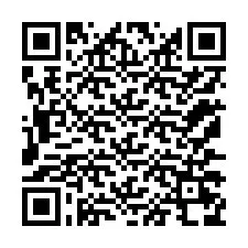 Código QR para número de teléfono +12177278271