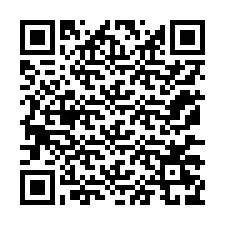 QR-koodi puhelinnumerolle +12177279715