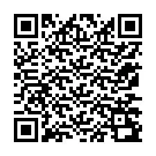 QR kód a telefonszámhoz +12177292686