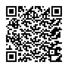 Código QR para número de teléfono +12177610187