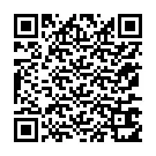 電話番号のQRコード +12177611012