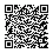 Kode QR untuk nomor Telepon +12177611162